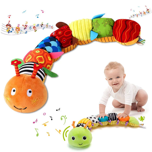 Montessori Stuffed Musical Caterpillar